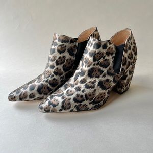 Antonio Melani Leopard Print Booties